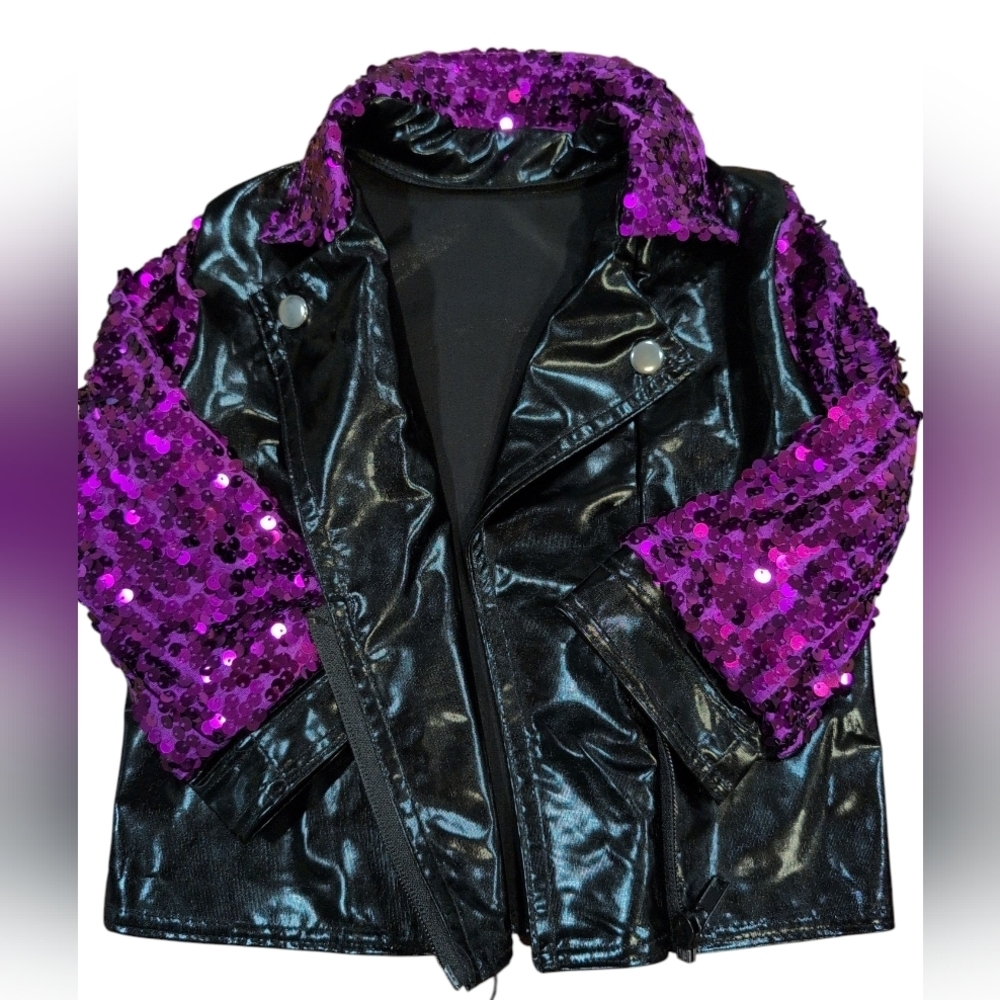 Weissman Black & Purple Costume Set - Picture 4 of 6